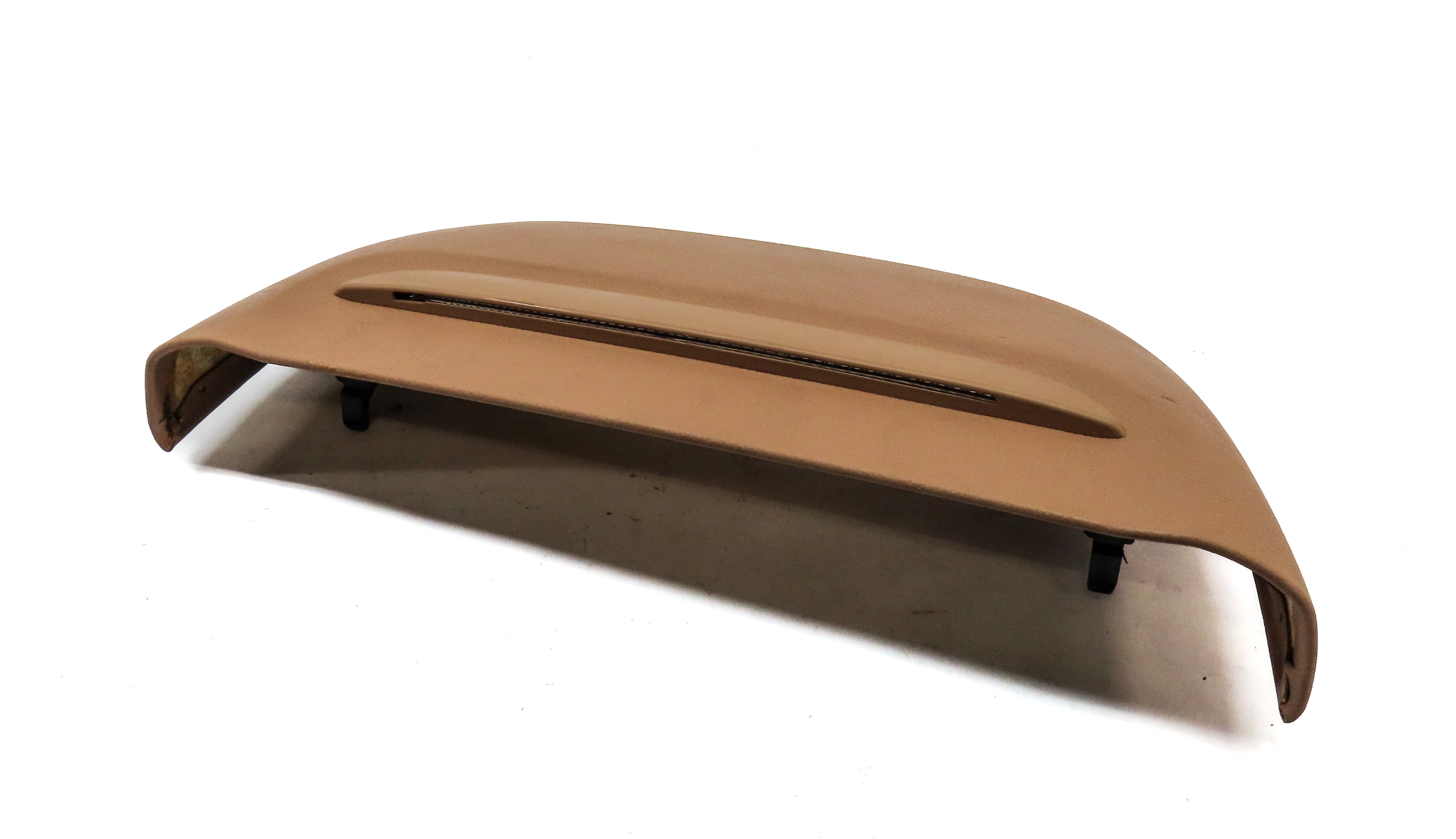 2014 BMW 750Li (F01) FRONT RIGHT PASSENGER UPPER SEAT BACK TRIM COVER (BROWN) — exact item pictured